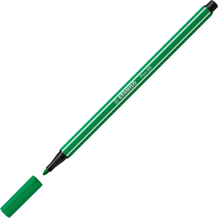Immagine prodotto STABILO Penna 68 Pennarello premium (Verde, 10 x)