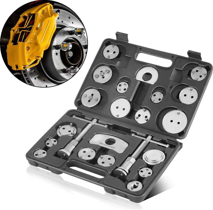 Produktbild Stahlwerk Bremskolben Rücksteller Set 22tlg Kolben Rücksteller Rückstellwerkzeug