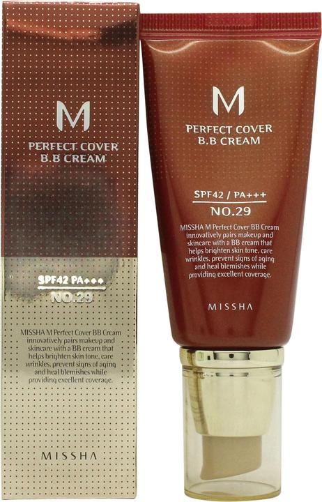 Actual product image Missha M Perfect Covering No.29 Caramel Beige (No. 29 Caramel Beige)