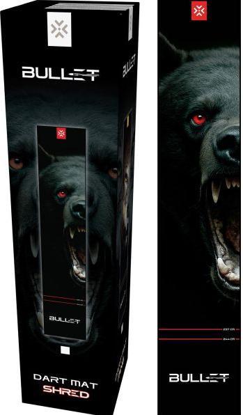 Bullet Dartmatte Shred 60x300cm