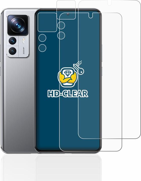 Produktbild BROTECT Schutzfolie Displayschutz Klar (2 Stk., Xiaomi 12T Pro)