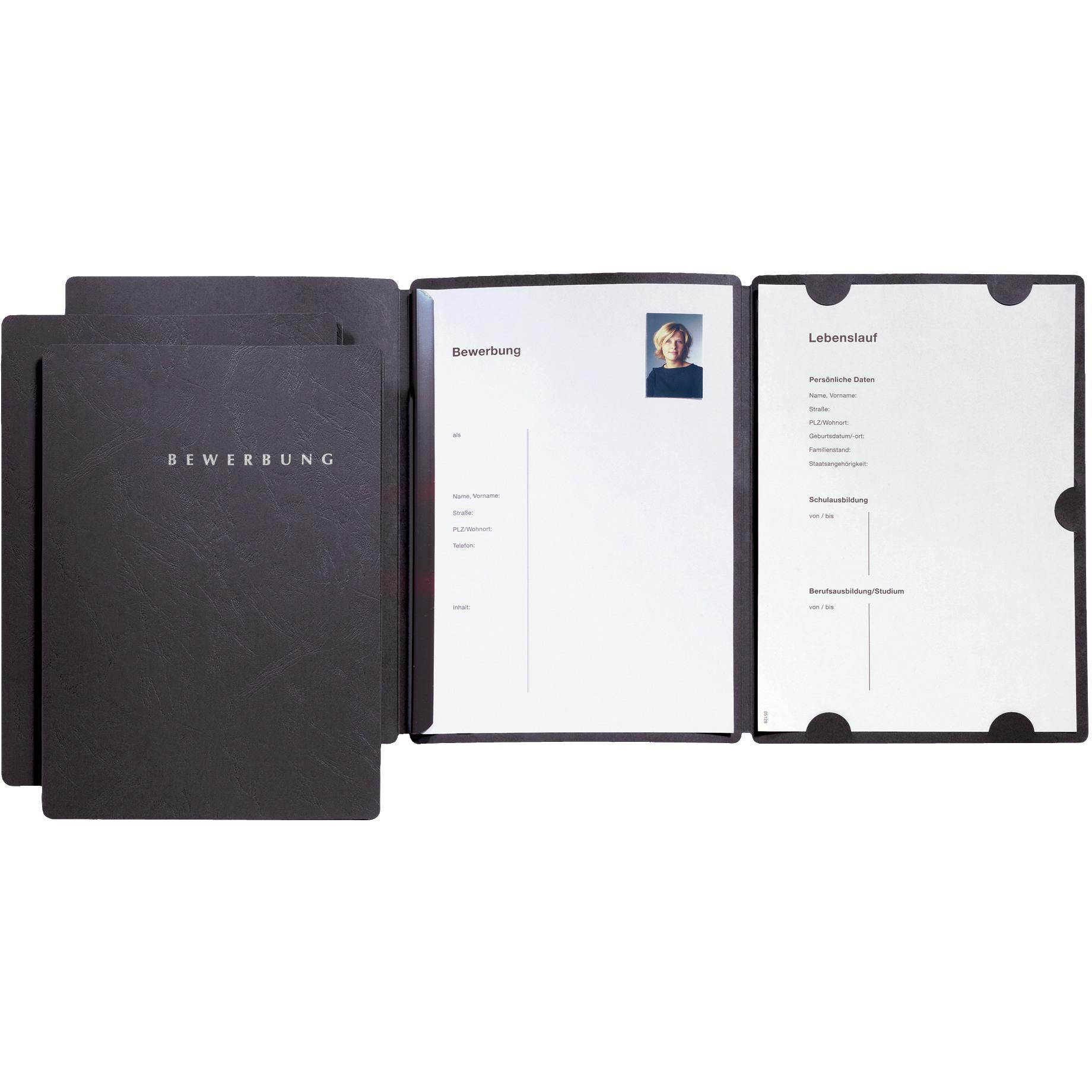 Pagna, Mappe, Bewerbungsmappe Select (A4, 3 x)