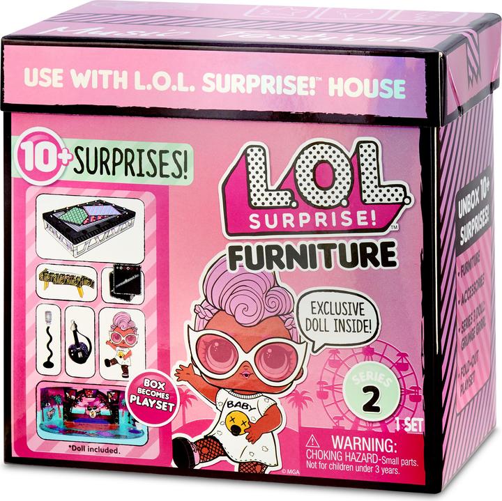 Actual product image L.O.L. Surprise! Furniture- Music Festival with Grunge Grrrl