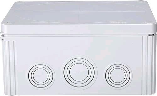 Actual product image Wiska FR Junction box Combi 1610 empty grey