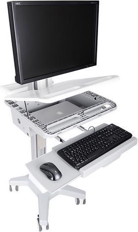 Immagine prodotto Multibrackets Carrello per PC/laptop Workstation Cart DT con batteria