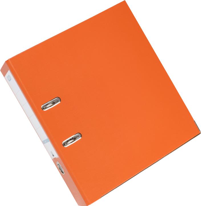 Produktbild Elba Ordner smart PP-Papier, Rückenbreite: 80 mm, orange DIN A4, Einband aussen PP (A4, 80 mm, 1 Stück)