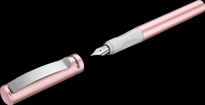 Produktbild Pelikan Füller Pina Colada rose metallic 1+1 TP/FS blau Faltschachtel (Rose Metallic, 1 x)