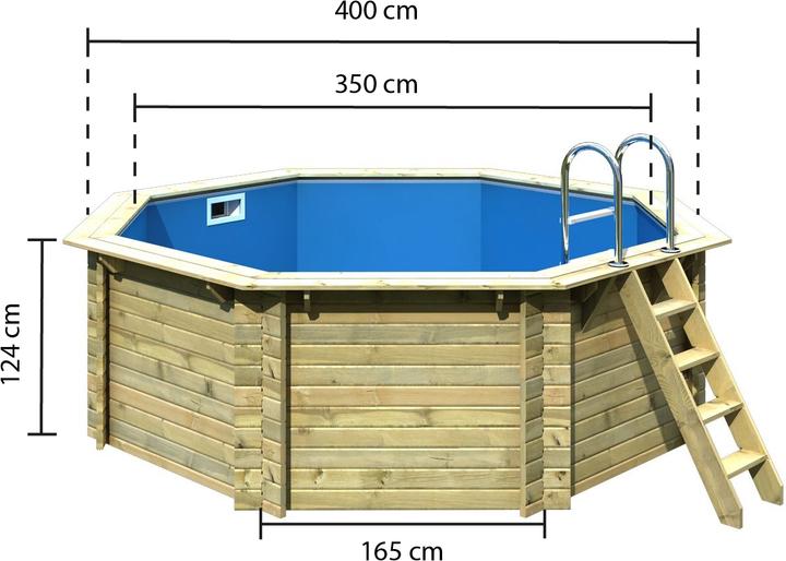 Image du produit Karibu Modèle 1 (358 x 358 x 124 cm)