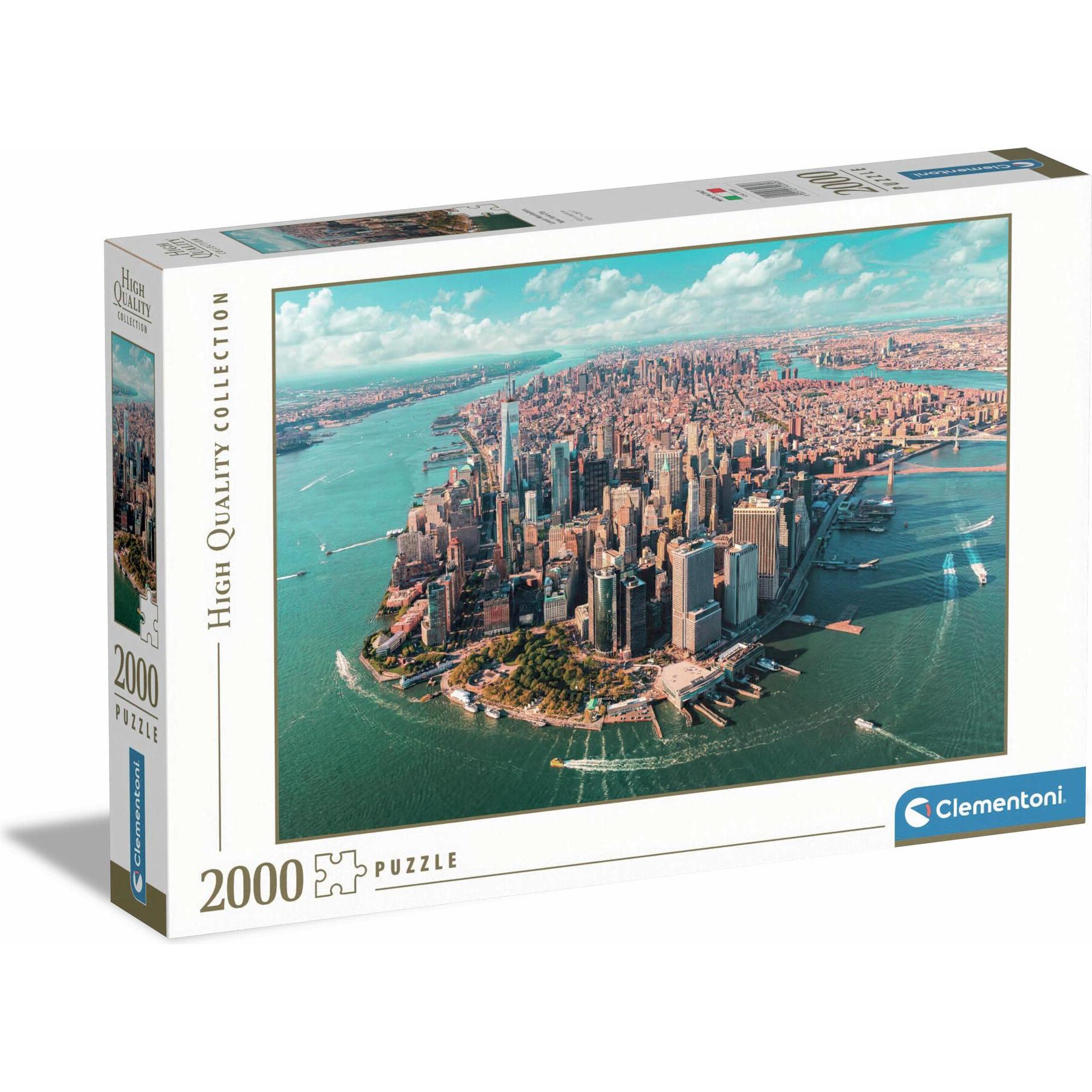Clementoni Puzzle Lower Manhattan, New York City 2000 pezzi (2000 pezzi)