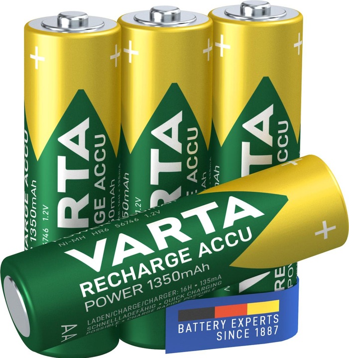 Immagine prodotto Varta Ricarica Accu Power (4 pz., AA, 1350 mAh)