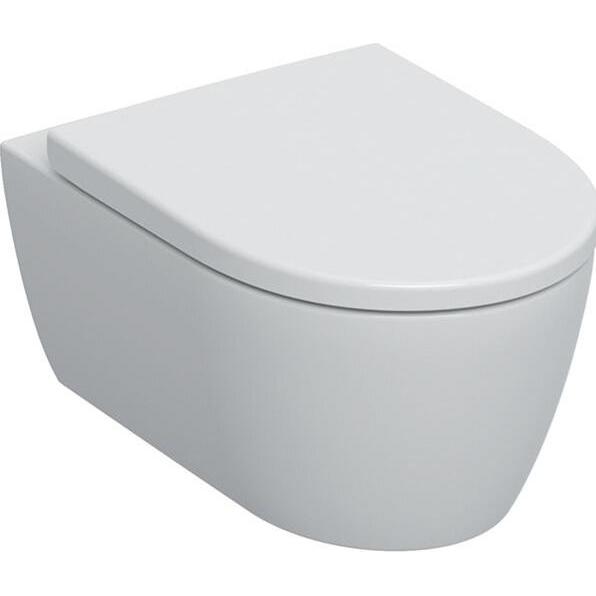 Geberit, Toilette + Bidet, iCon wc-pack met hangend diepspoel toilet rimfree en wc bril met softclose en quickrelease 53...