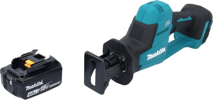 Immagine prodotto Makita DJR 189 M1 Batteria Seghetto alternativo 18 V Brushless + 1x Batteria 4,0 Ah - senza caricabatterie