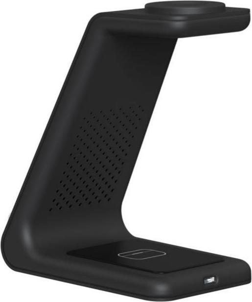 Immagine prodotto Tech-Protect Cover caricatore wireless A8 3in1, nero (10 W)