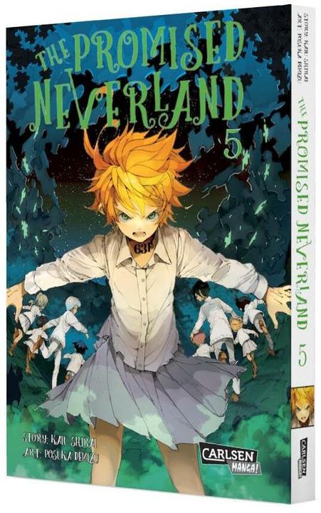 Actual product image The Promised Neverland 5 (German, Kaiu Shirai, Posuka Demizu, 2018)