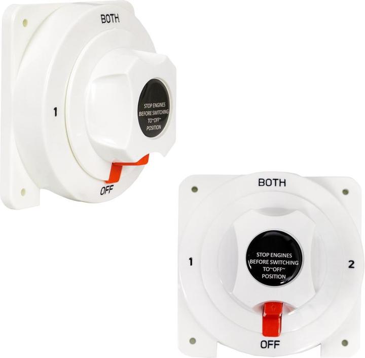 Actual product image Voltima Battery selector switch for switching two battery circuits, consumers, charging sources 300A