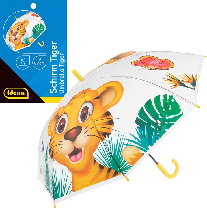 Idena Parapluie Tiger Ø83x66cm