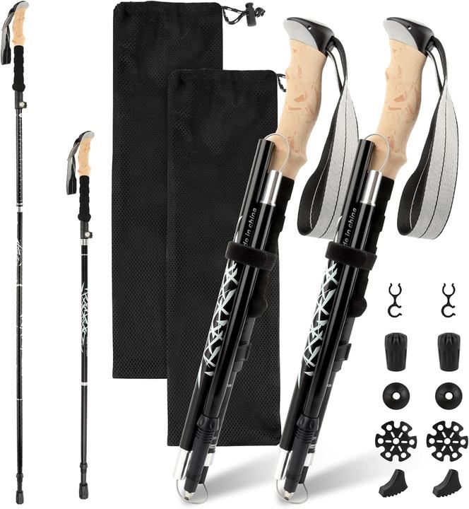 Produktbild Kuofany Klappbare Trekkingstöcke (130 cm)