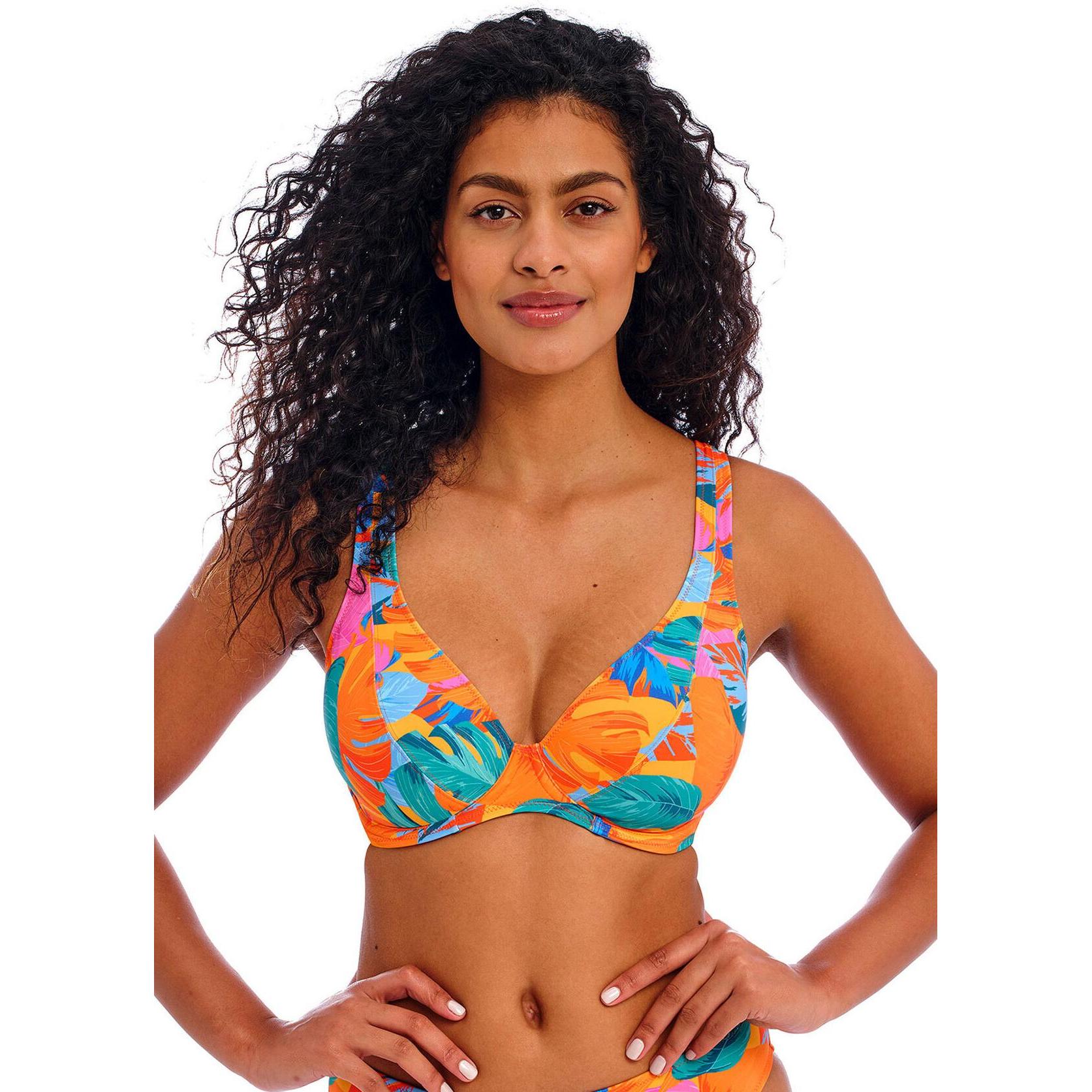 Thumbnail - Freya, Damen, Badeanzug, bikinioberteil für damen aloha coast, Orange, (80 D)