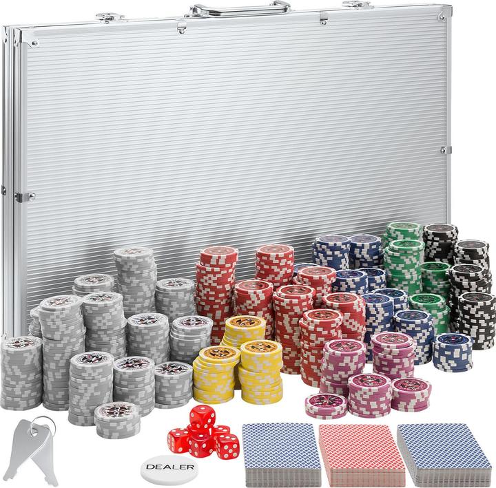 tectake Set de Poker