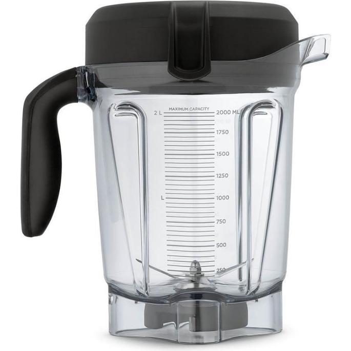 Thumbnail - Vitamix Niedrig-Behälter, Zubehör Mixen + Schneiden, Transparent, Schwarz