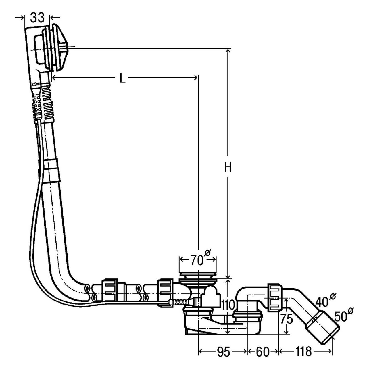 Viega, Sanitair Installatiemateriaal, GmbH & Co.Kg Functionele Eenheid Multiplexklep Vc Voor Speciale Modellen 40/50mm