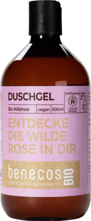 Produktbild Benecos BIO-Duschgel Wildrose - 500ml - (500 ml)
