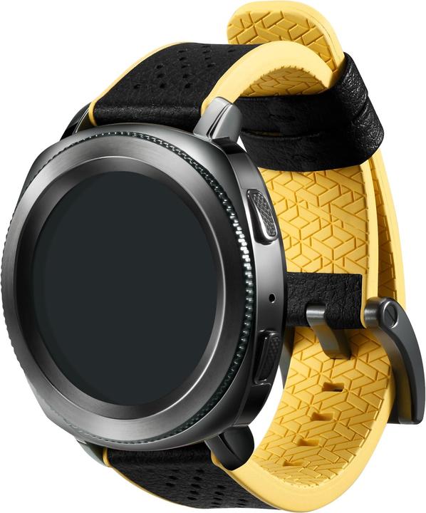 Produktbild Strap Studio Hybrid Sport Strap Yellow (20 mm, Kautschuk, Leder)