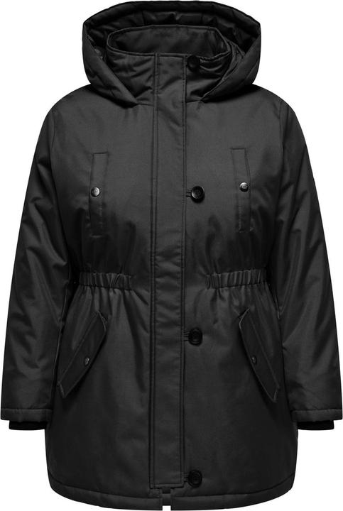 Only Kapuze Curve Jacke Langer Parka (46)