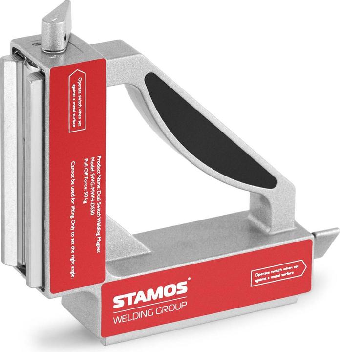 Produktbild Stamos Magnetschweisswinkel Schweissmagnet Schweisswinkel Magnetwinkel 50 kg 90°