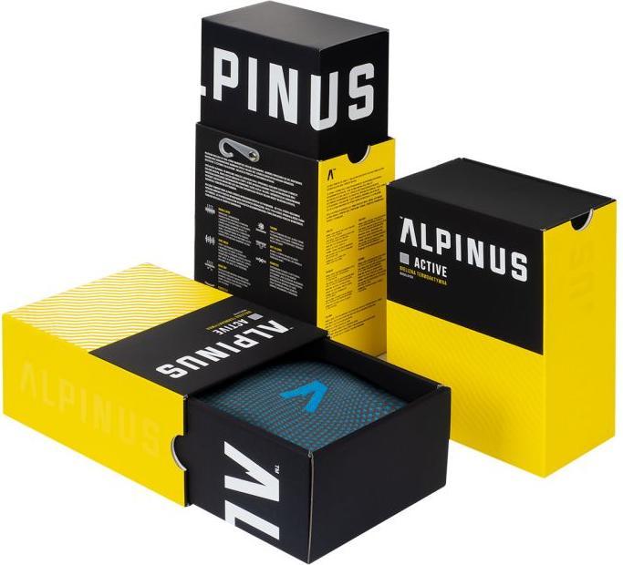 Actual product image Alpinus Thermoactive men's underwear Active Base Layer Set grey GT43880 (M)