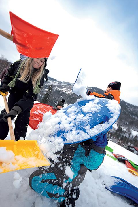 Produktbild SNÖ-PRO Geschwindigkeitsrund -Schlitten