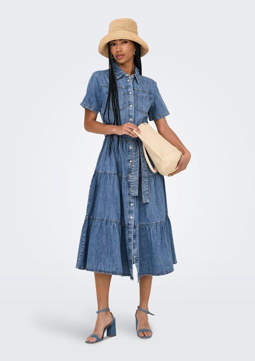 Produktbild Only ONLALIYAH Langes Kleid Jeanskleid (XS)