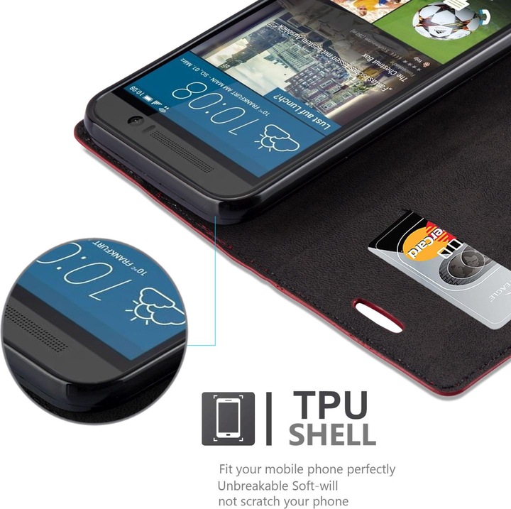 Immagine prodotto Cadorabo Libro Custodia magnetica invisibile per HTC ONE M9 (HTC One M9)