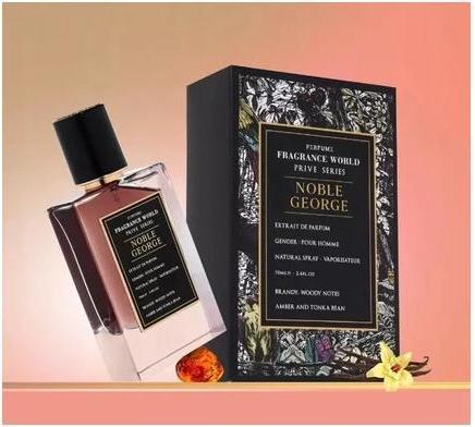 Actual product image Ameer Al Oud Fragrance World Prive Series Noble George - A Luxurious Fragrance Experience (Eau de parfum)