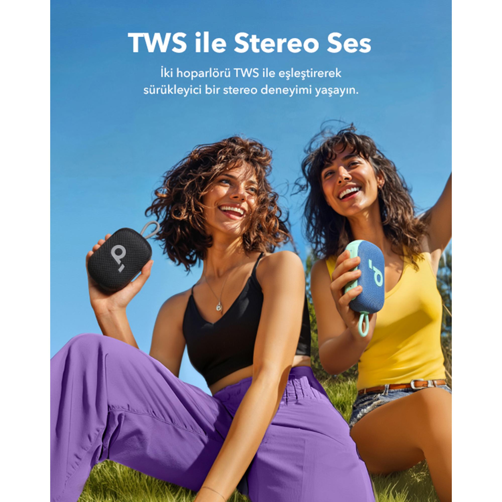 Thumbnail - Anker Select 4 Go Mavi (18 h), Bluetooth Lautsprecher, Blau