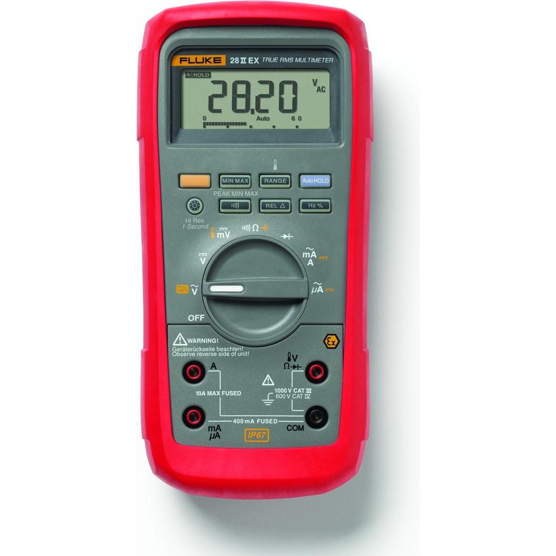 Fluke, Multimeter, Hand-Multimeter digital 28 IIE (CAT III 1000V, CAT IV 600V)