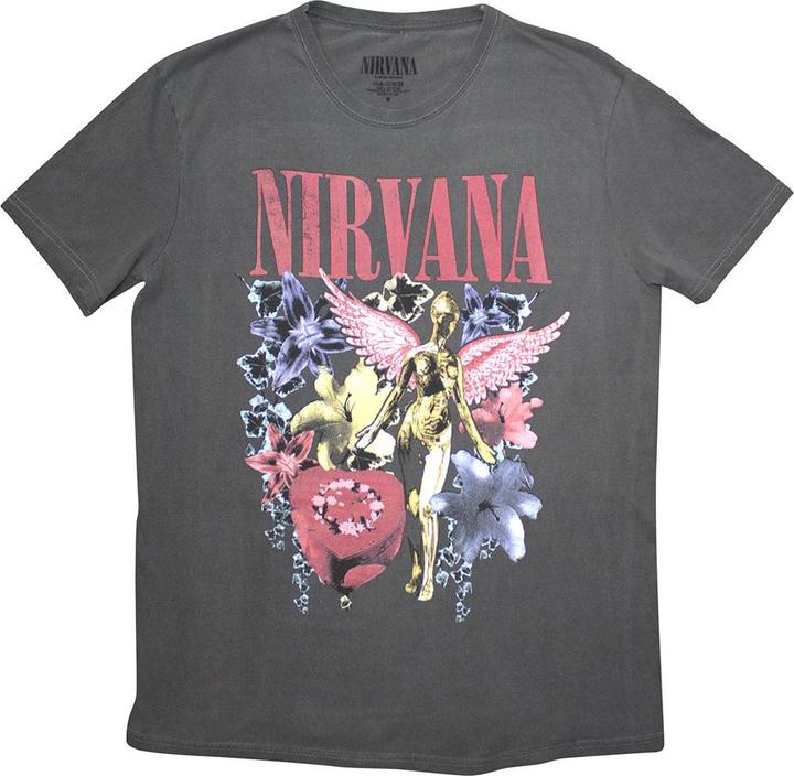 Produktbild Nirvana In Utero Vintage Collage Stone Wash (M)