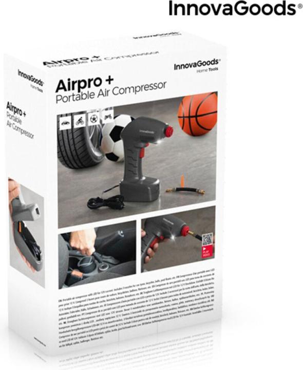 Produktbild InnovaGoods Kompressor an 12V-Steckdose - Airpro (9 Bar)