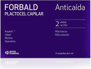 Image du produit Forbald Plactocel Capillaire Traitement Innovant contre la Chute des Cheveux pour Hommes
