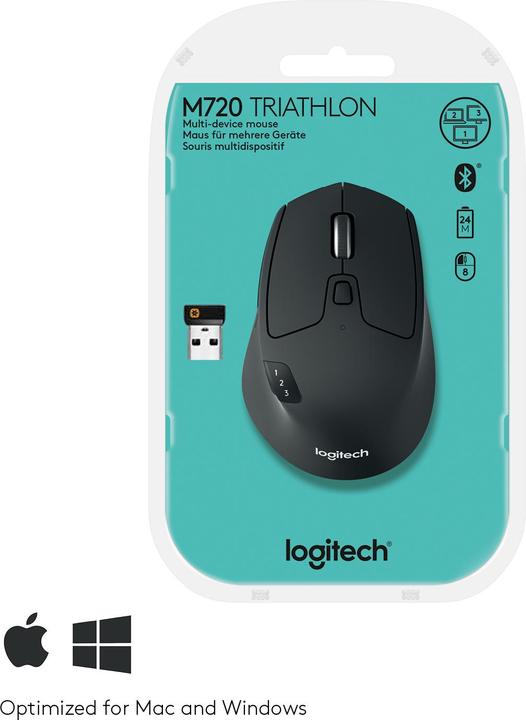 Actual product image Logitech M720 Triathlon (Wireless)