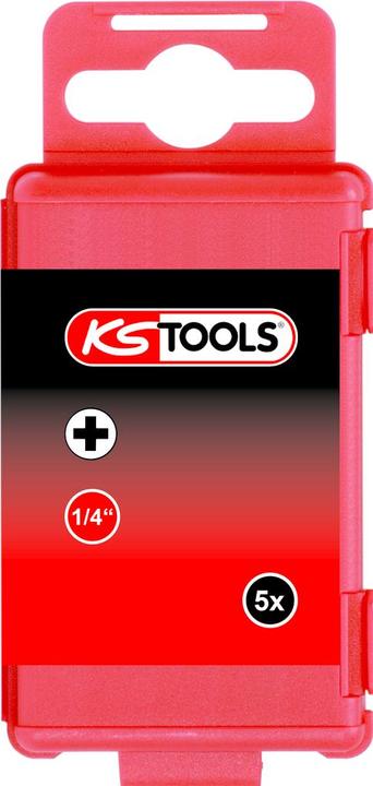 Produktbild KS Tools 1/4" TORSIONpower Bit, Länge 75 mm, PH (Kreuz Phillips PH)