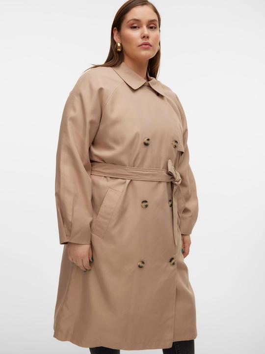 Produktbild Vero Moda Fly-Away Kragen Curve Mantel Trenchcoat