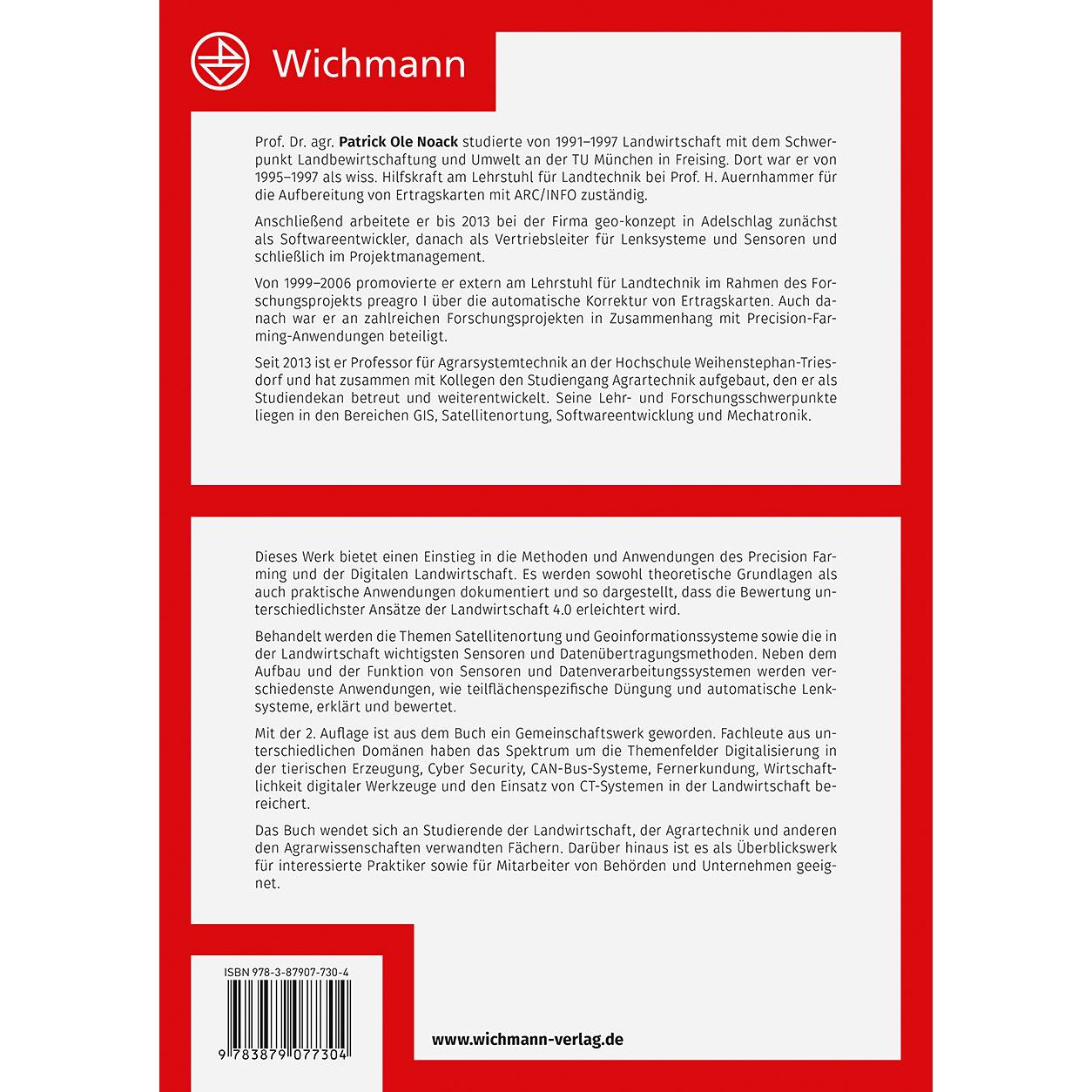 Thumbnail - Precision Farming - Smart Farming - Digital Farming, Fachbücher von Patrick Ole Noack