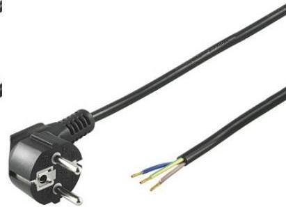 Image du produit PremiumCord Câble flexo s????????ov ???? t?????????????ilov ???? s????hlovou vidlic????????ern ???? (2 m)