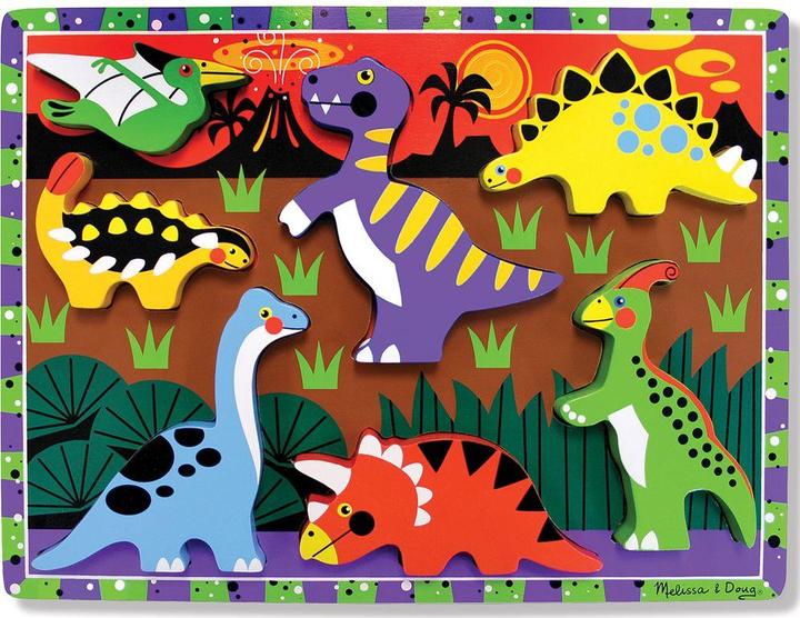 Actual product image Melissa & Doug Dinosaur (7 pieces)