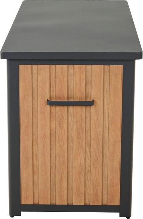 Produktbild Siena Garden SABANO Kissenbox 135x59x75cm Alu, matt-anthrazit, HT woodlook
