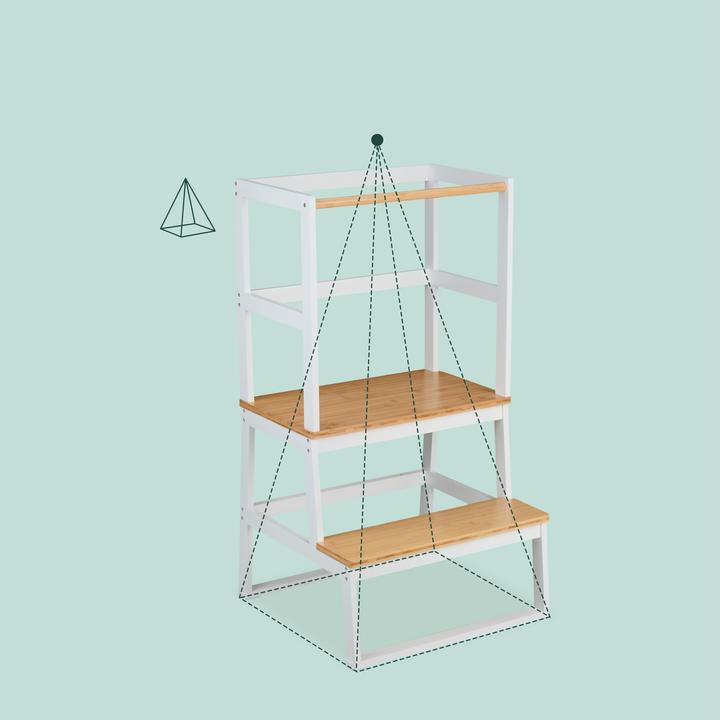 Produktbild Relaxdays Lernturm