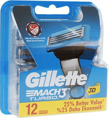 Produktbild Gillette MACH3 Turbo (12 x)
