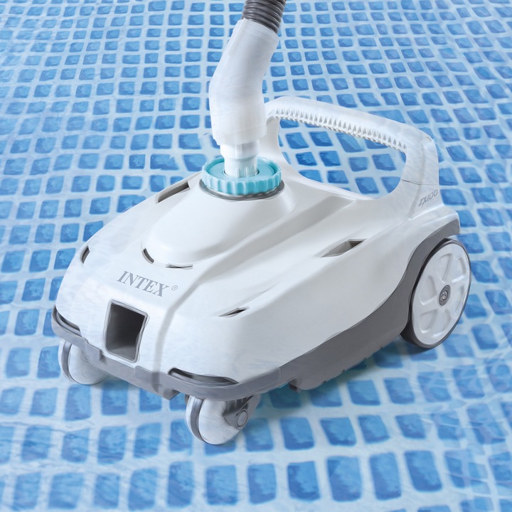 Actual product image Intex ZX100 Automatic Cleaning Robot for Swimming Pools, Flow