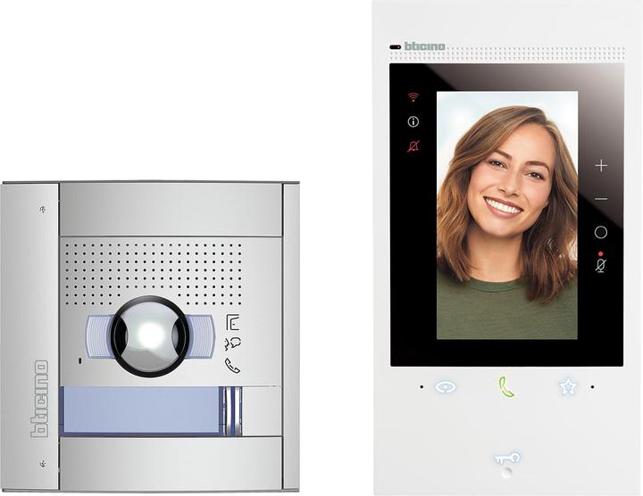 Immagine prodotto Bticino VIDEO SET MIT TÜRSTATION SFERA (363518 FLEXONE) (Cablato, Cablato, Ethernet, WiFi)